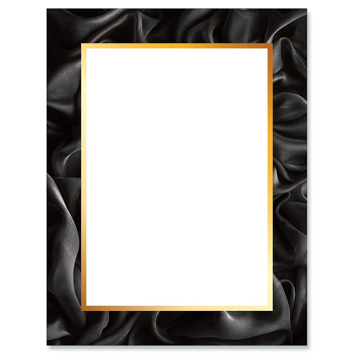 Silk Sheets Letter Papers - 25 Sheets Computer Printer Stationery For New Years Celebrations, Formal Parties, Announcements, And