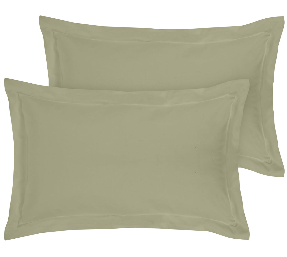 Royale Linens Pillow Shams 2 Pack Standard Size 20X26 Inch - Brushed 1800 Microfiber - Bed Pillow Shams, Wrinkle Resistant Super