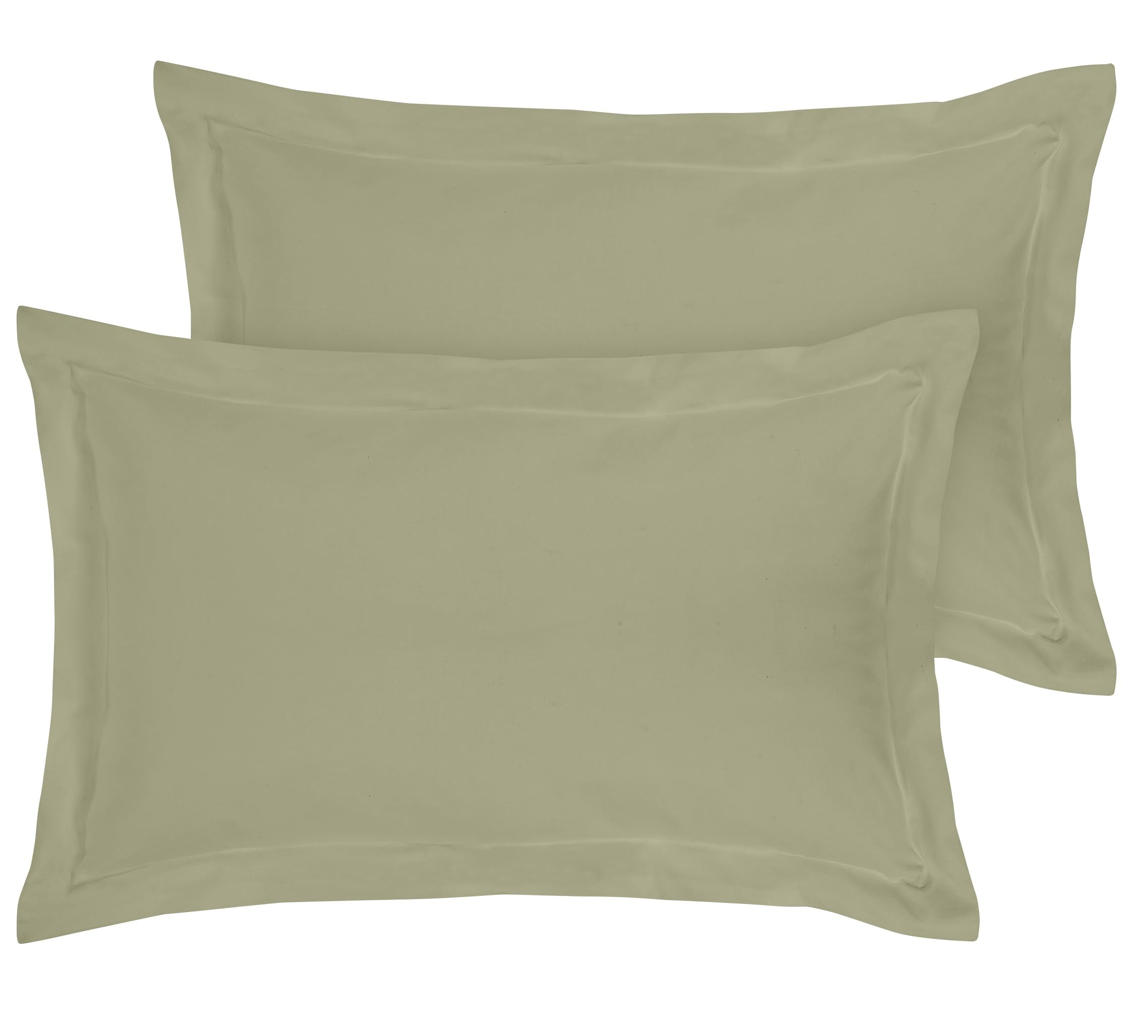 Royale Linens Pillow Shams 2 Pack Queen Size 20X30 Inch -Brushed 1800 Microfiber -Bed Pillow Shams, Wrinkle & Fade Resistant Sup