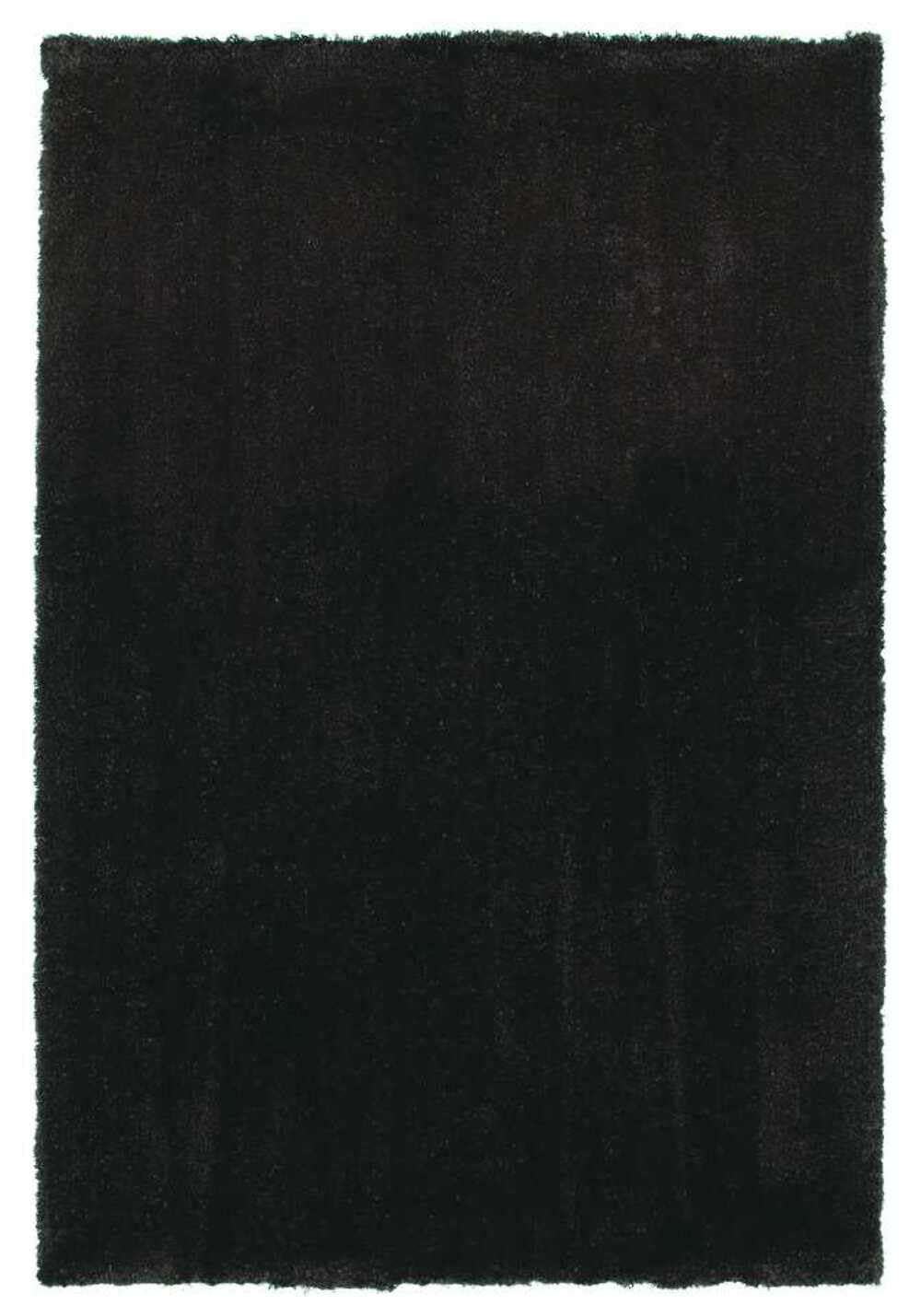 HomeRoots Decor 8' Round Polyester Espresso Area Rug