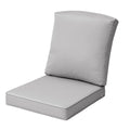 Patiohit Outdoor Chair Cushions Water-Repellent Patio Furniture Cushions 2-Year Fade Resistant Deep Seat Cushions, Replacement C