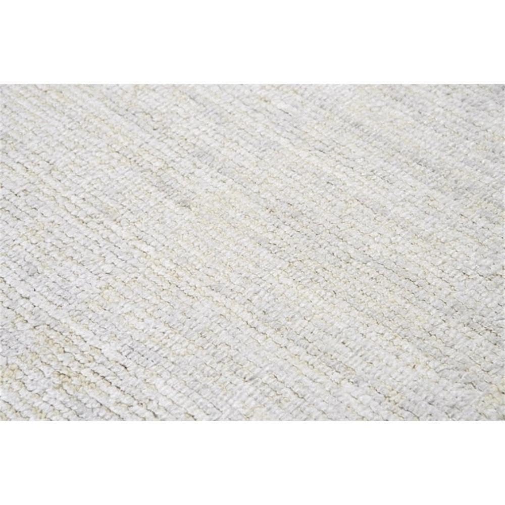 Rizzy Home Alora Decor Demure 5' X 8' Solid Silver/Silver Hand-Loomed Area Rug