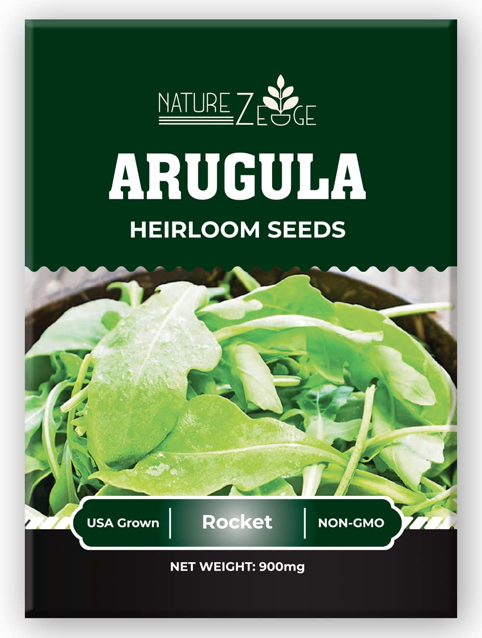 Arugula Seeds For Planting, 350 Arugula Rocket Seeds, Eat Arugula Fresh From Your Own Garden, High Germination, Heirloom Vegetab