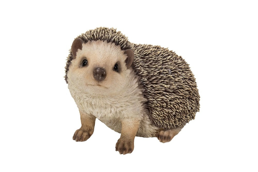 Hi-Line Gift Ltd Crawling Hedgehog Statue,Tan