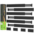 ANTOWIN 10pack Bamboo Drawer Dividers, Expandable Drawer Separators Splitter, 17-22 inches Adjustable Spring-loaded Organizer fo