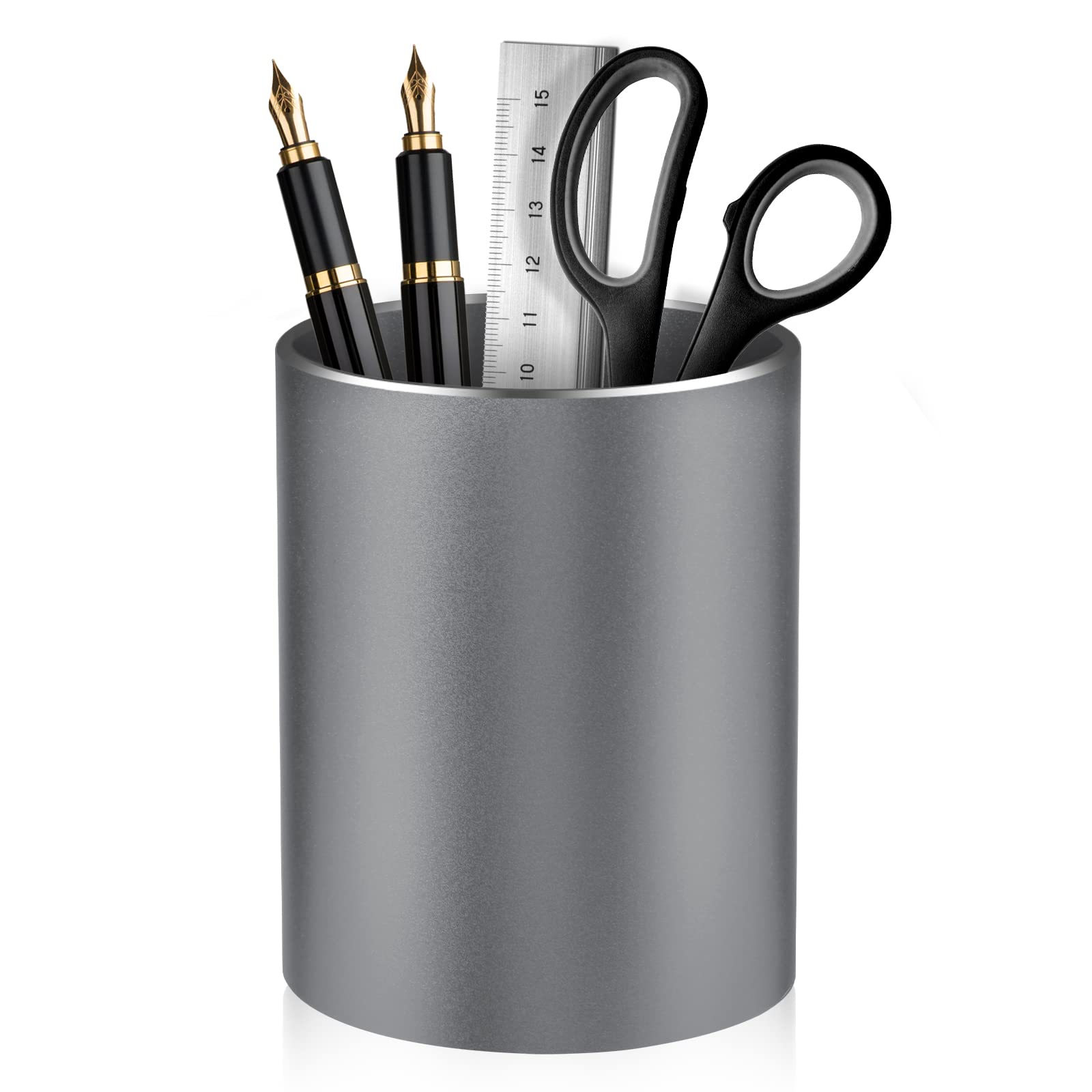 Pen Holder For Desk, Pencil Cup Pen Organizer For Desk Metal Pencil Holder Pen Cup And Storage Box For Office, School, Home, And