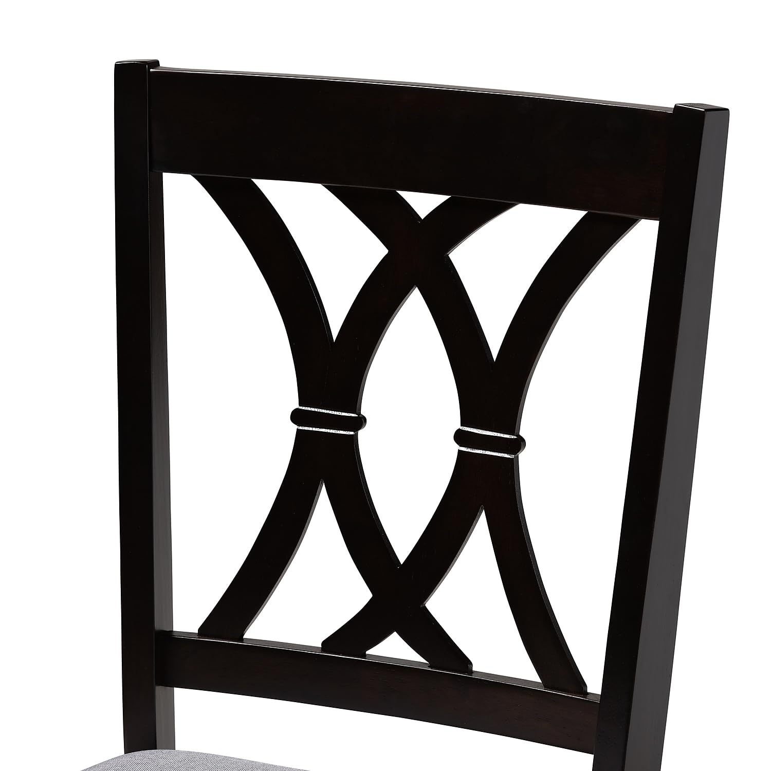 Baxton Studio Reneau Contemporary Fabric Dining Chair - Thumbnail 3