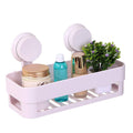 param Fiber MultiFunction Sponge Towel Soap Dish Holder Storage Rack with 2 Suction Cups (27x13x9 cm, Multicolour)