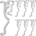 Valance Clips 12pcs 2.5 Clear Plastic Hidden Retainer Holder Installation Bracket for 2inch Horizontal Wood and Faux Wood Blinds