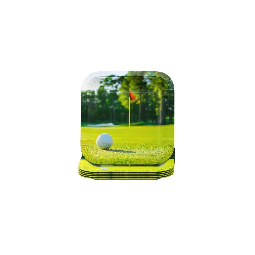 Golf Party Supplies Pack (100 Pieces For 16 Guests) - Golf Party Decorations, Sports Themed Birthday, Golf Ball Plates And Napki