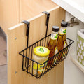 Heartyhome Cabinet Door Organiser, Under Shelf, Over Door Kitchen Cabinet Storage Basket Rack Holder Hanging Organiser (Pack Of 