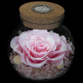 roliys Preserved Real Roses with Colorful Mood Light Wishing Bottle, Eternal Rose,Never Withered Flowers, for Bedroom Party Tabl