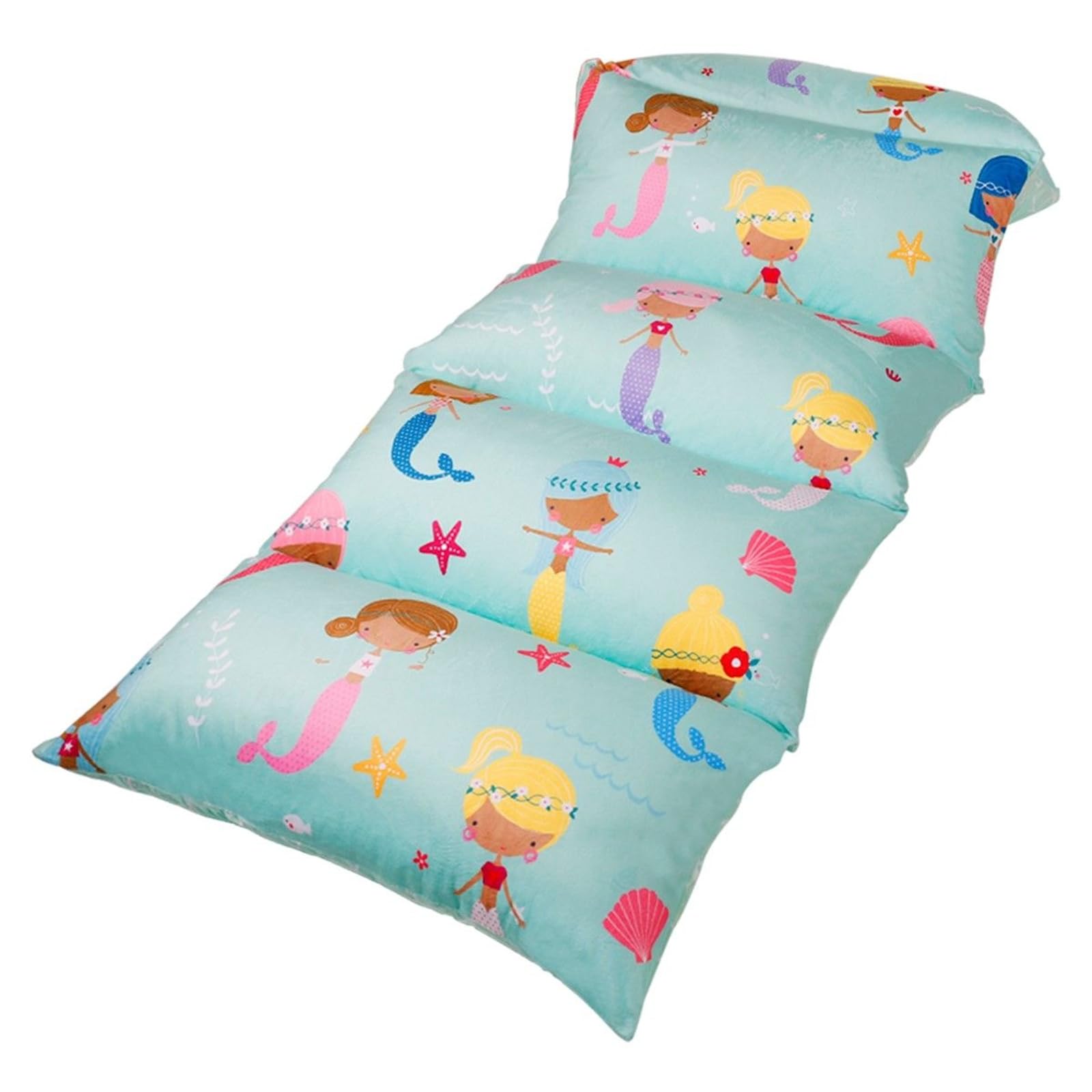 Butterfly Craze Floor Pillow Case, Mattress Bed Lounger Cover, Cars Blue, Queen Size - Cozy Seating Solution For Kids & Adults,