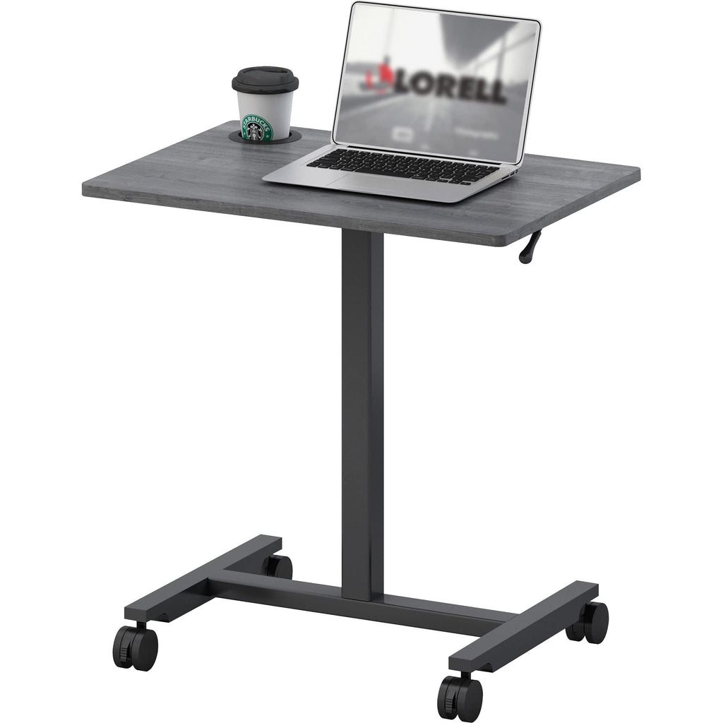 Lorell Height-Adjustable Mobile Desk