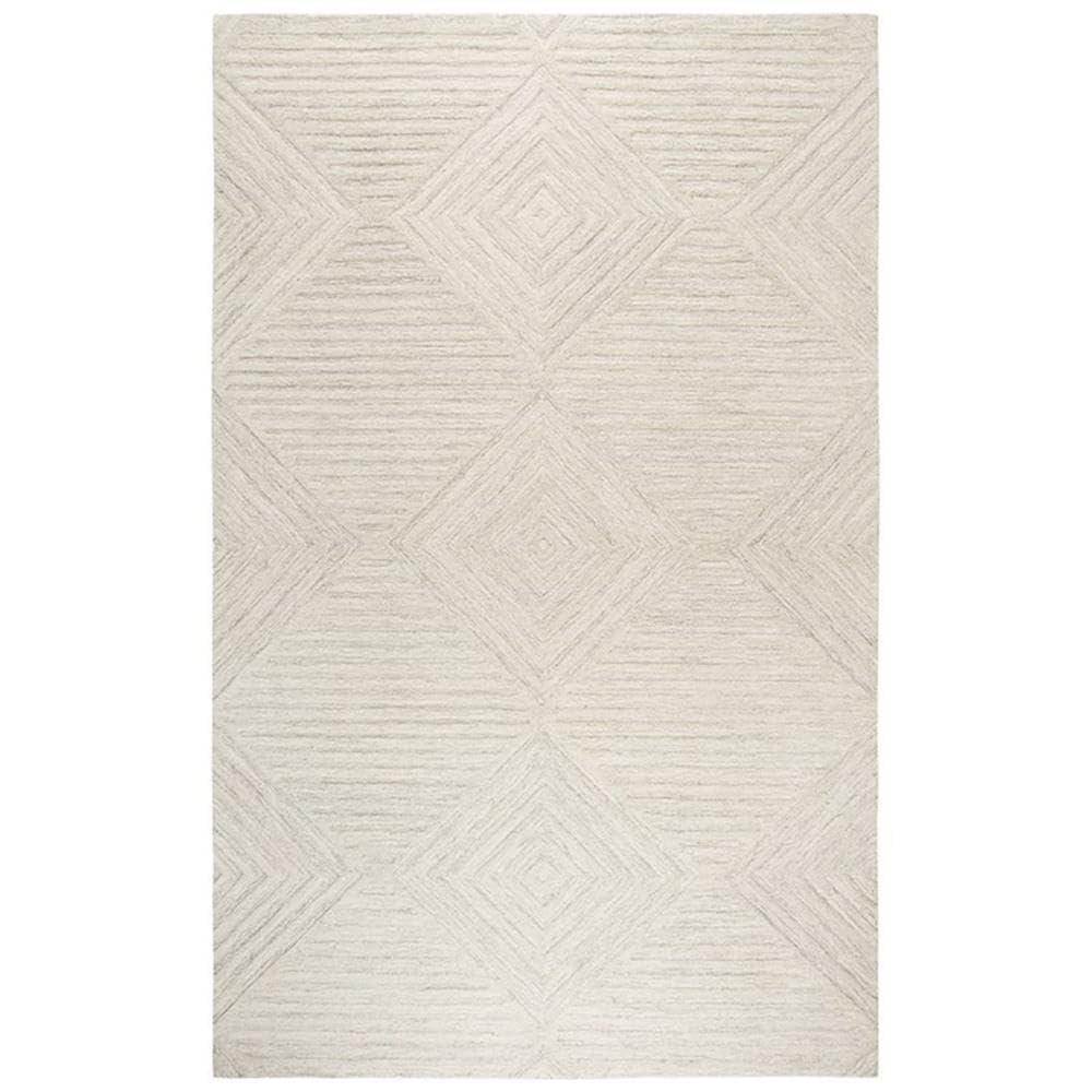 Geneva 10' X 13' Solid Natural/Ivory Hand-Tufted Area Rug