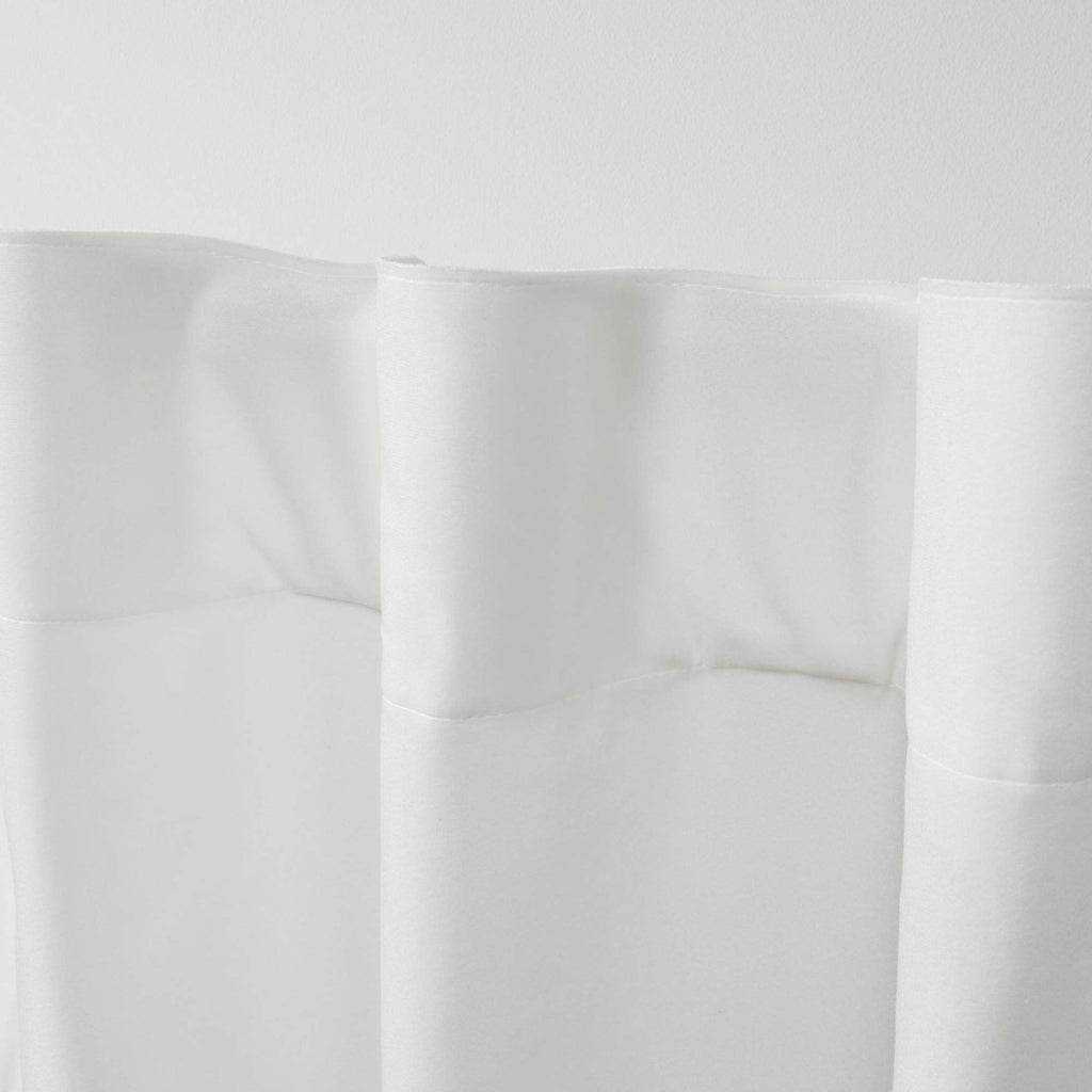 Exclusive Home Curtains Velvet Hidden Tab Top Curtain Panel, 52X108, Winter White, 2 Panels