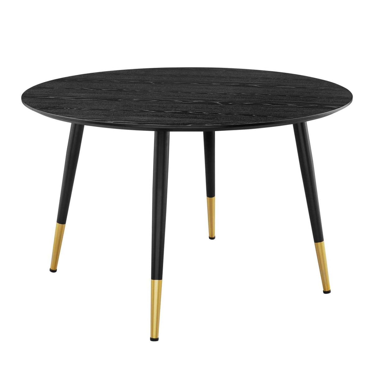 Modway Vigor Table, 47&quot; Round, Black