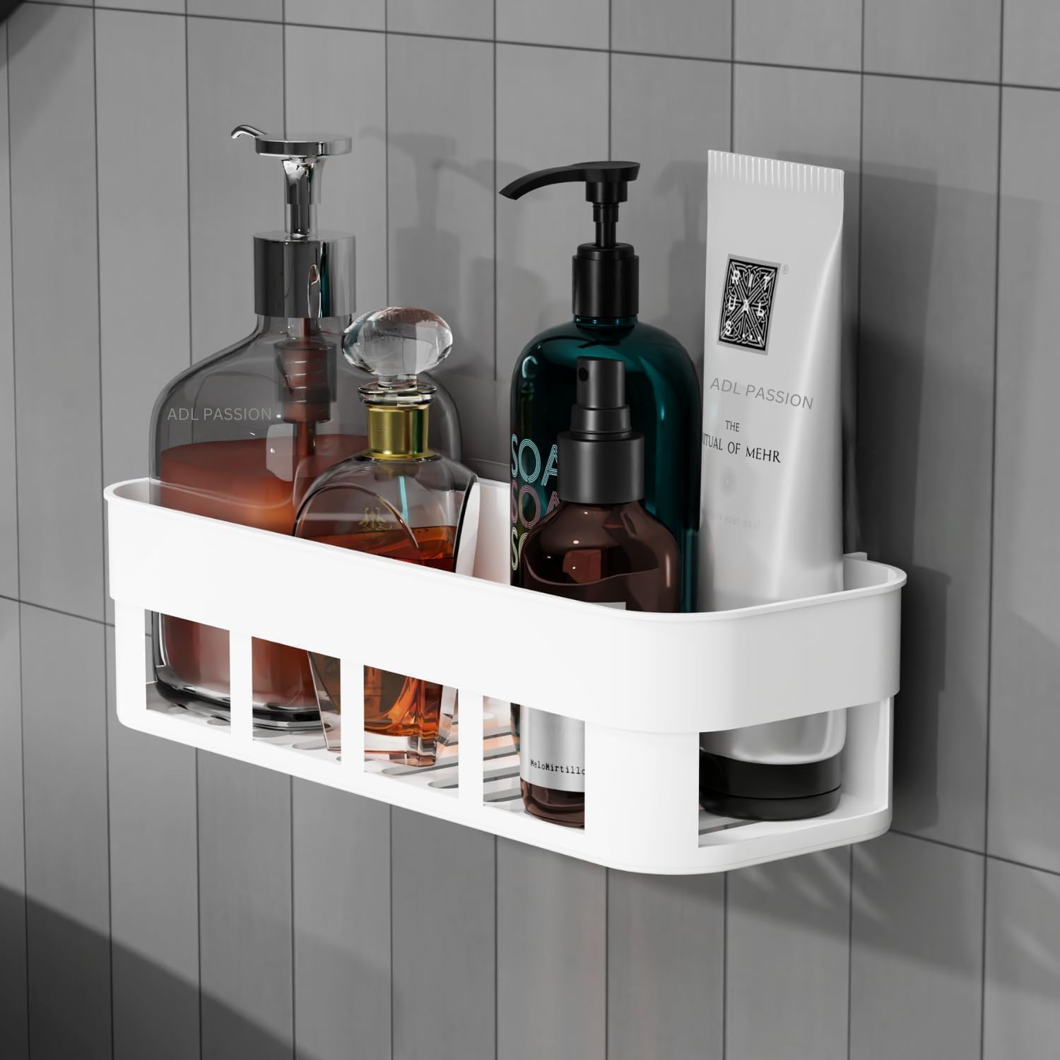 Prodex Bathroom Organiser, Self Adhesive Shelf For Wall, Washroom Organizer, Bathroom Rack Stand Without Drilling