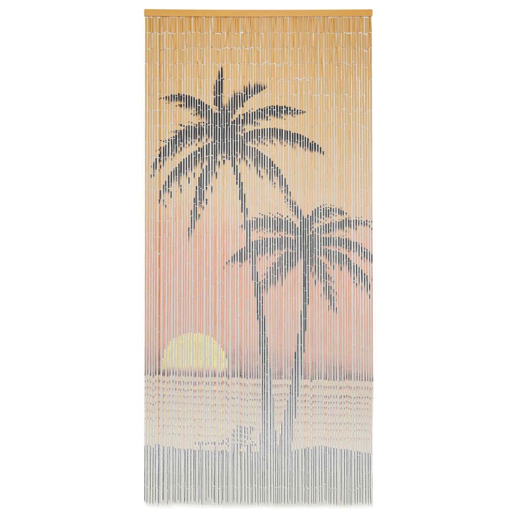 vidaXL Insect Door Curtain Bamboo 35.4"x78.7"
