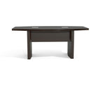 Mayline Aberdeen 6' Boat Shape Conference Table, Mocha Tf