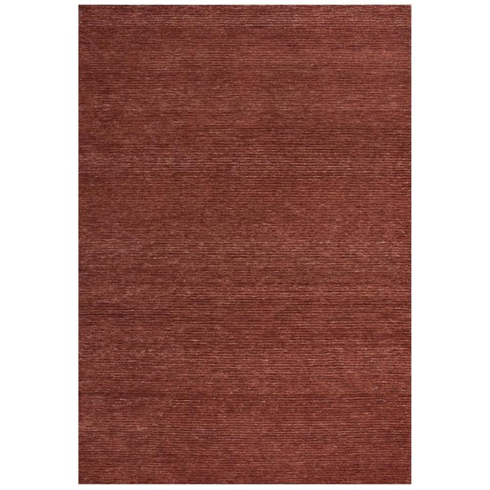 Rizzy Home Alora Decor Luna 8'6"X11'6" Solid/Tone On Tone Rust/Rust Hand-Tufted Area Rug