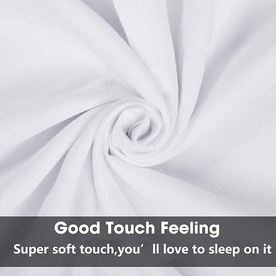 Leisureweek Premium White Pillowcases 12 Pack, Standard Queen Size, Soft Brushed 1800 Thread Count Microfiber, Allergies Free, W