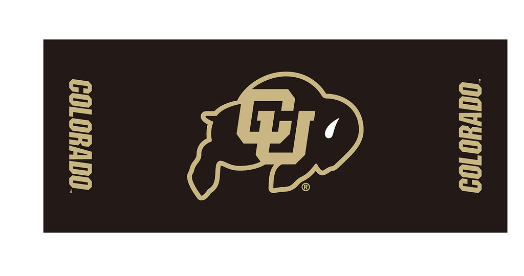 Collegiate Kwik-Covers Rectangle Plastic Table Covers, Bundle Of 2 (University Of Colorado, 8')