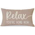 Pandicorn Decorative Throw Pillow Covers 12X20 Inch Relax Home Beige Outdoor Farmhouse Lumbar Pillow Decorative Throw Pillows Ca