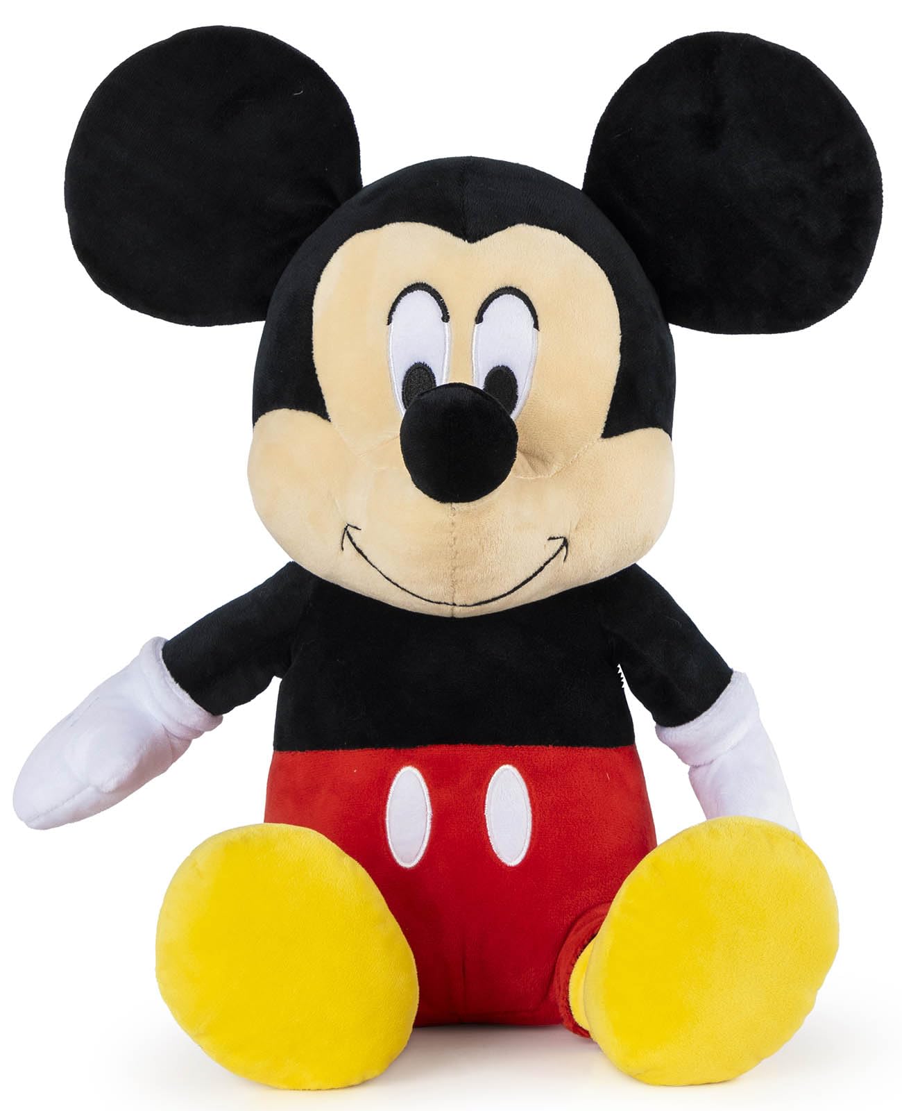 Disney Mickey Mouse Plush Pillow Buddy - Super Soft Character Pillow - Polyester Microfiber, 17 Inches