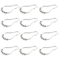 CALANDIS 12x Shower Curtain Rings Drapery Hooks Bathroom Shower Curtain Hooks Style A | 12 Shower Curtain Hooks