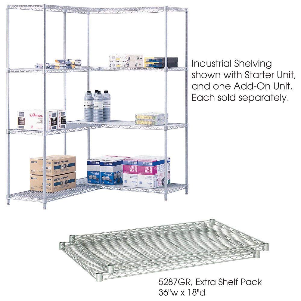 Saf5287Gr - Safco Extra Shelf Pack