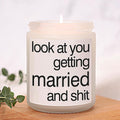 Funny Bridal Shower Gifts Wedding Gifts Lavender Scented Candles Bride Gifts Wedding Gifts for Couples 2024 Bridesmaid Proposal 