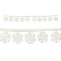 Beistle Fabric Snowflake Garlands Pack of 12