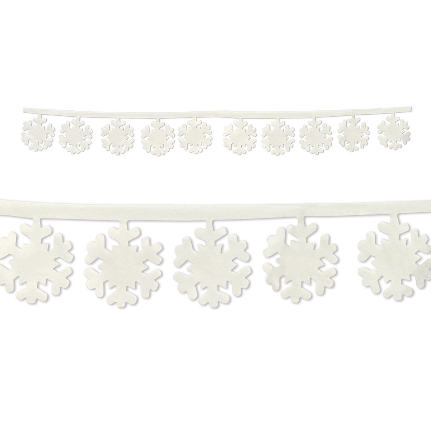 Beistle Fabric Snowflake Garlands Pack of 12