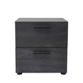 Nestl Night Stand, 2-Drawer Bedside Table for Bedroom Storage, Bedroom Essentials, Wooden Nightstand, Living Room Side Table, Wo