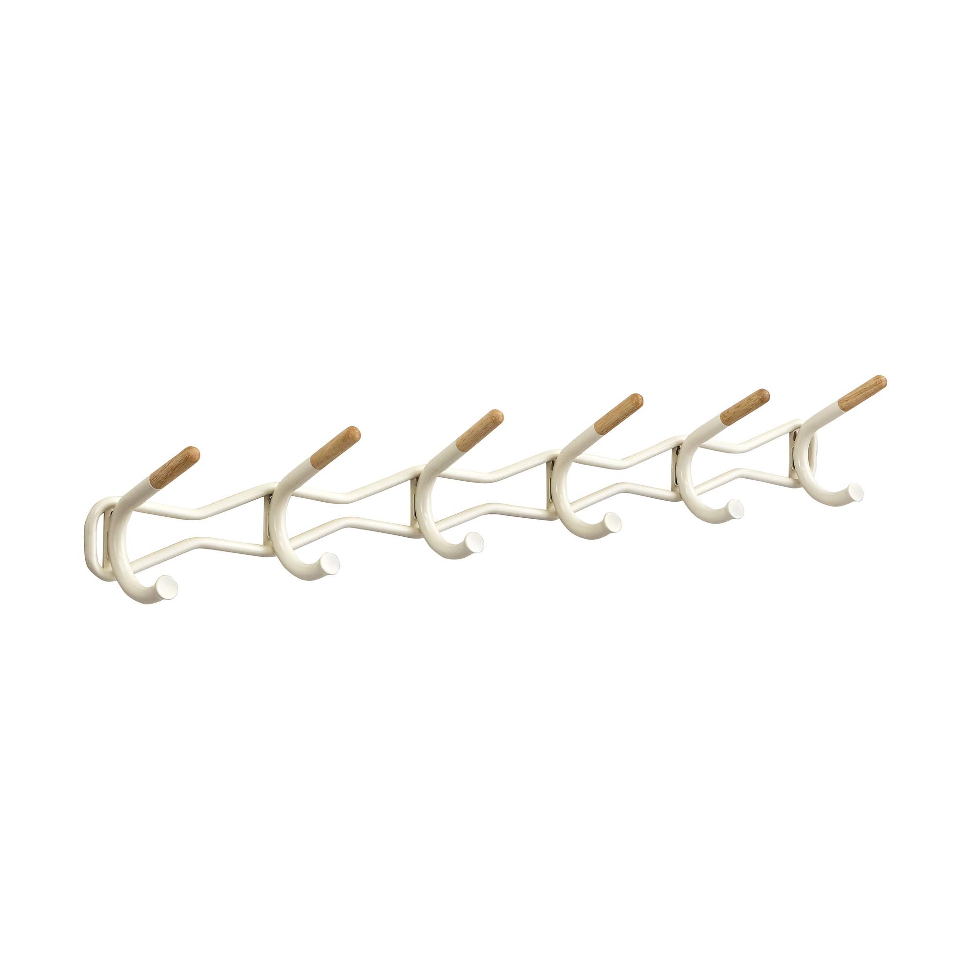 Safco Products 4257CRM Family Coat Wall Rack - Thumbnail 3