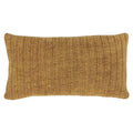 Kosas Home Nakeya 14X26 Belgian Flax Linen Fabric Throw Pillow In Honey Yellow