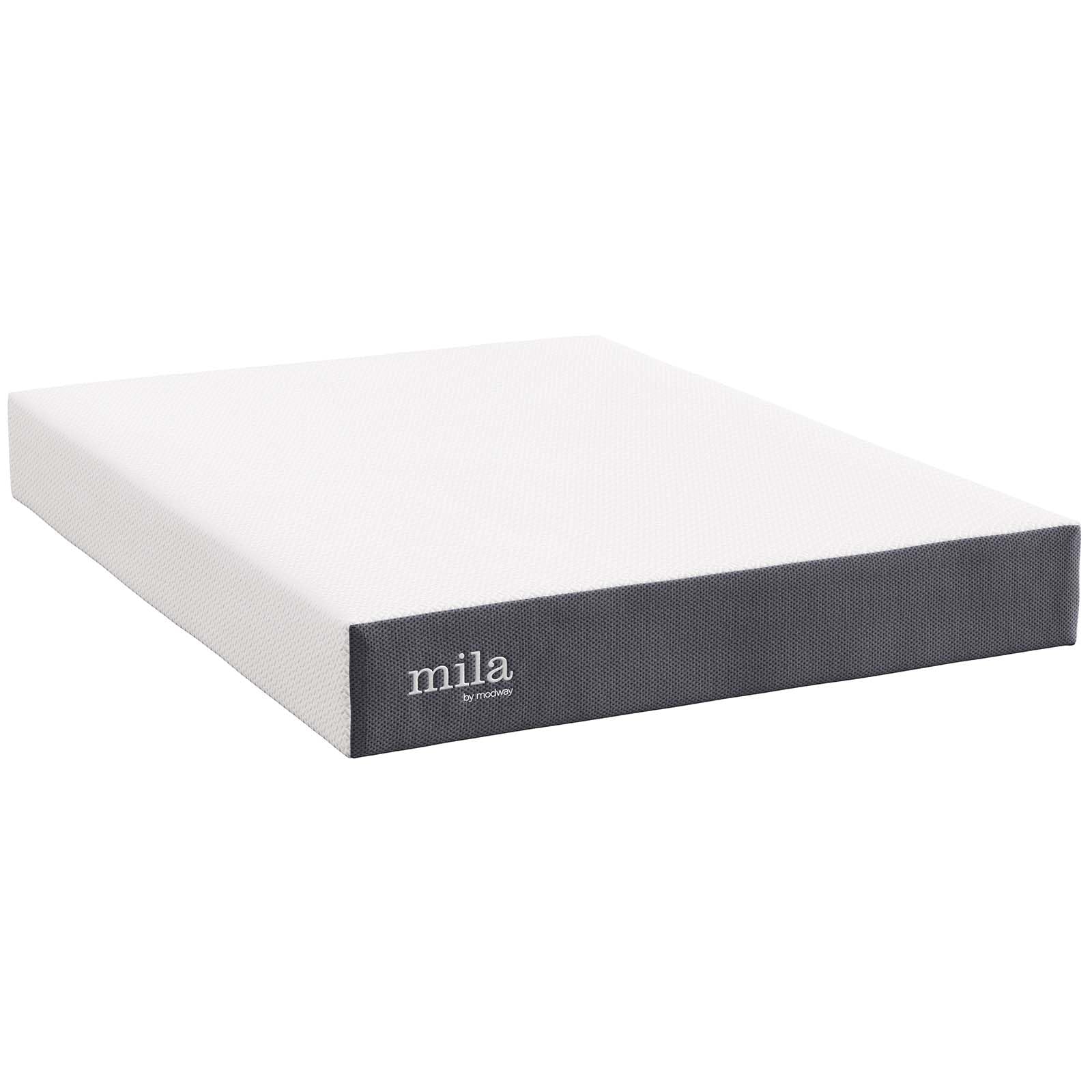 Modway Mila Firm 10&quot; Fiberglass Free Memory Foam Queen Mattress