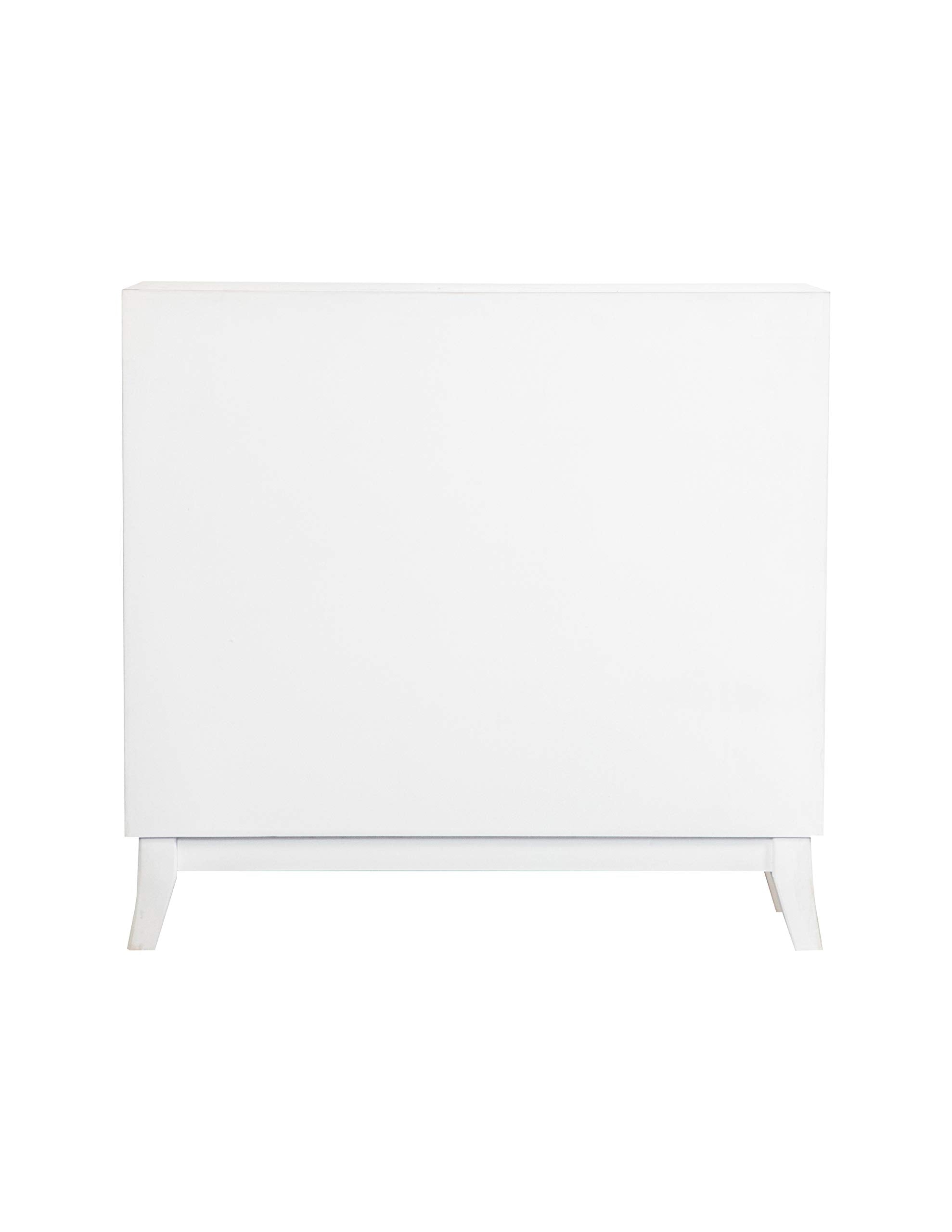 Coaster Home Furnishings Rectangular 2-Door White Accent Cabinet (953401)