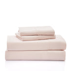 Ugg Hedi Queen Sheet Set 4-Piece Luxury Cooling Sheets Deep Pockets Premium Bedding With 2 Pillow Shams Hypoallergenic Machine Washable Soft Lightweight Bed Set For Bedroom, Queen, Shell Pink