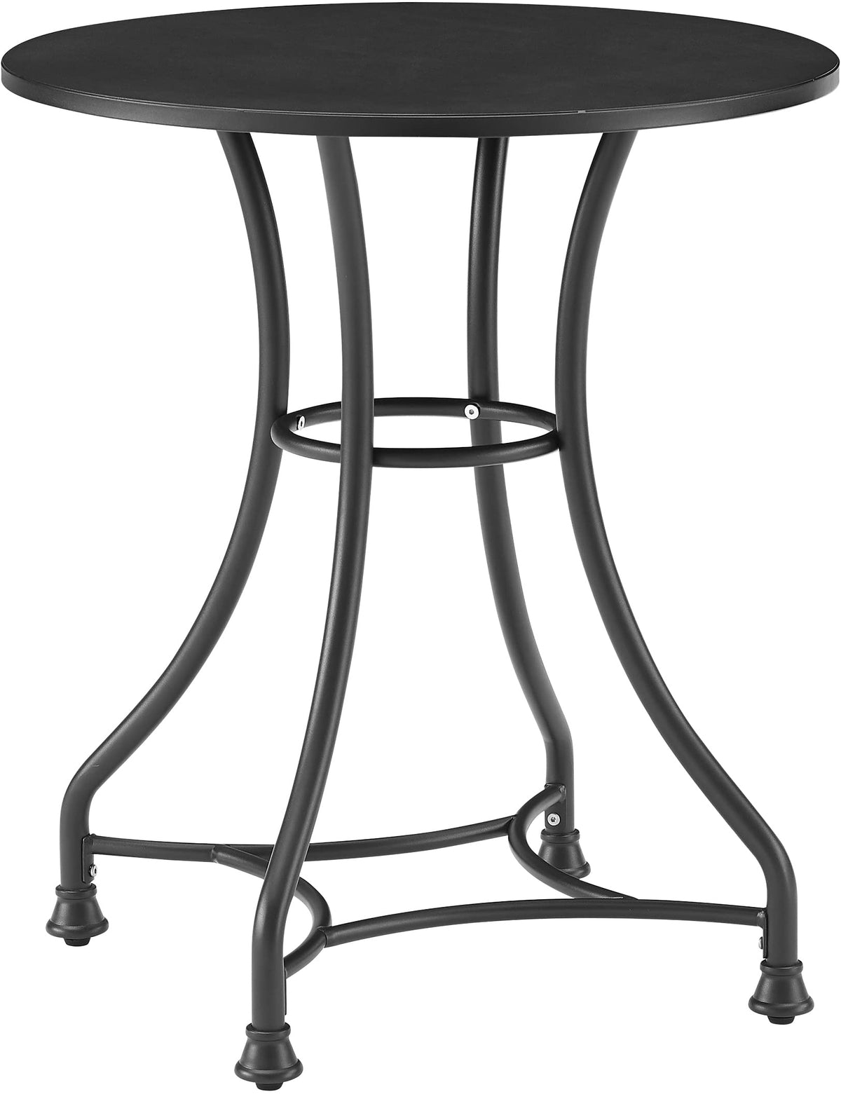 Crosley Furniture CO6271-MB Astrid Bistro Table, Matte Black