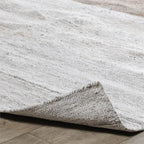Kosas Home Opal Beach 30 X 96 Striped Ombre Polyester Fabric Area Rug In Sand