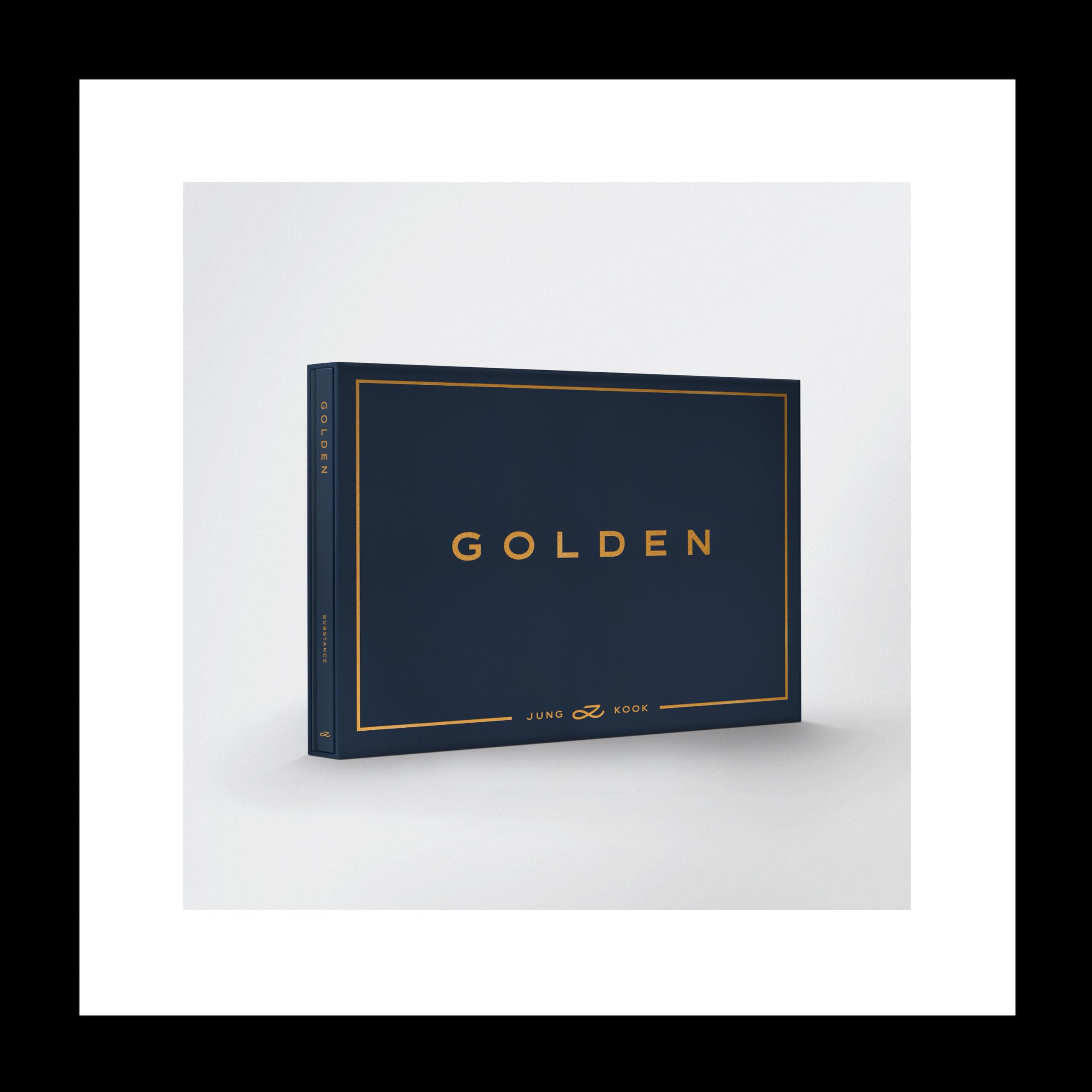 BTS Jungkook Golden 1st Solo Album Contents+Photobook+Photocard+Tracking Jung Kook (Standard Substance Version)