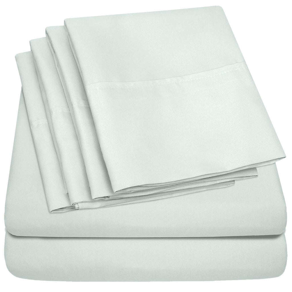 Twin Xl Size Bed Sheets - 4 Piece 1500 Supreme Collection Fine Brushed Microfiber Deep Pocket Twin X-Large Sheet Set Bedding - 1 Extra Pillow Cases, Great Value, Twin Xl, Mint