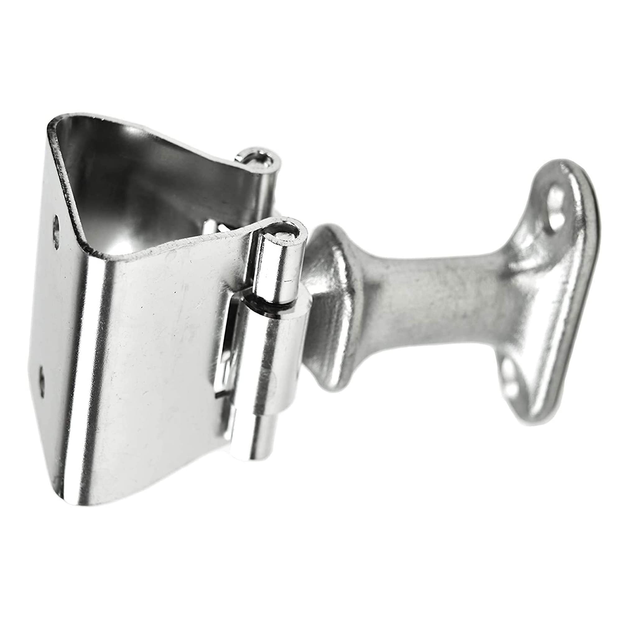 Marine City Stainless Steel Gloss Polished Smooth Finish Strong Door Stopper Catch And Holder For Boats - Rvs - Marines - Bedroo