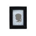 BILXIM 2.5x3.5 Picture Frame, Small Black Photo Frame for Wall Hanging or Tabletop Display, Classic Simple Home Office Decor