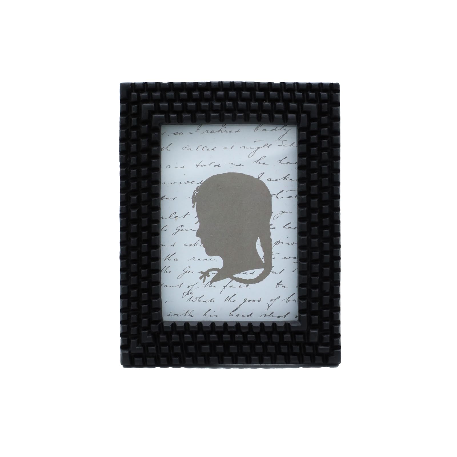 BILXIM 2.5x3.5 Picture Frame, Small Black Photo Frame for Wall Hanging or Tabletop Display, Classic Simple Home Office Decor