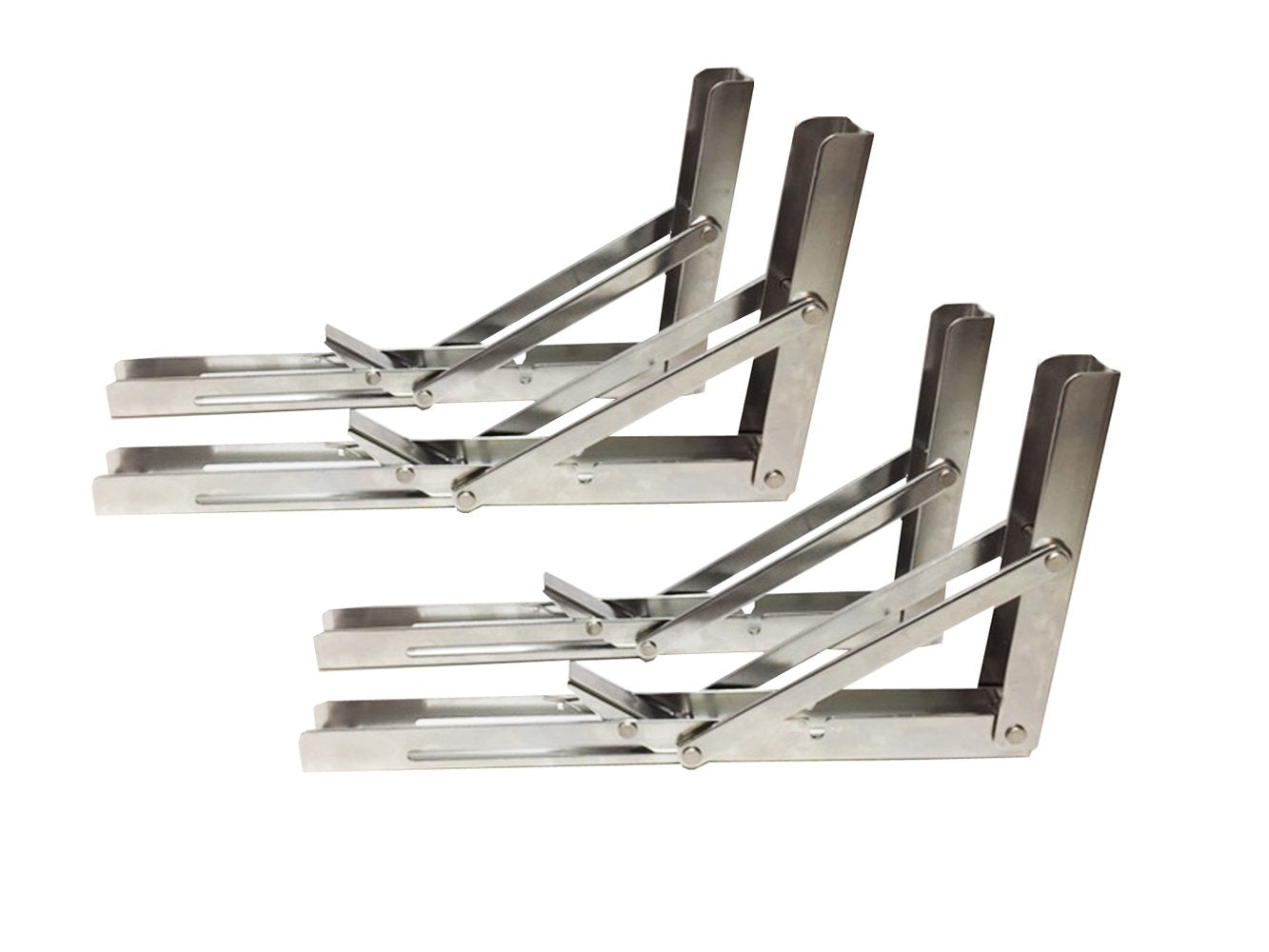 Pactrade Marine (Set of 4) Heavy Duty S.S304 Boat Folding Table Chair Bracket 11