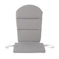 Christopher Knight Home Reed Outdoor Water-Resistant Adirondack Chair Cushion, Gray, 1 Count (Pack Of 1), Grey