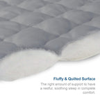 Queen Mattres Protector Pad Waterproof Quilted, Breathable & Cooling Queen Size Mattress Protector Cover Fitted With Deep Pocket